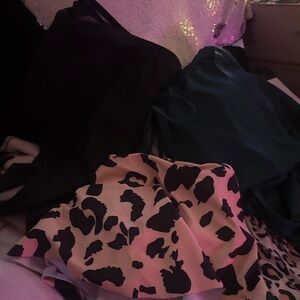 Bathing Suit Bundle, 2 tops, 1 bottom, cover up. Plus size.